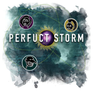 Perfuct Storm Orbits design - Mens Kelvin Long Sleeve Tee Design