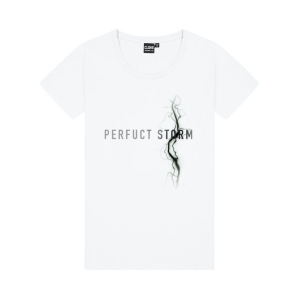 White Lightning design - Womens Silhouette Tee Thumbnail