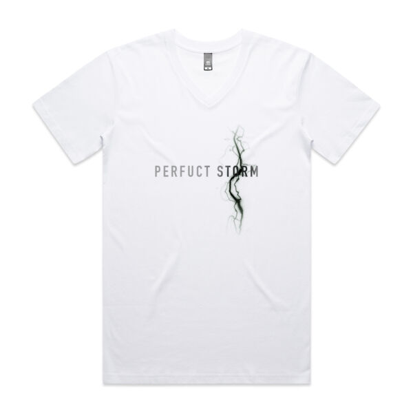 Perfuct Lightning  - Mens Staple V Neck Tee Thumbnail